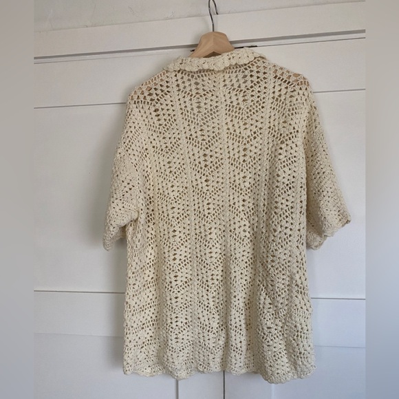 NWOT Maurie and Eve crochet top 8 - Picture 6 of 6